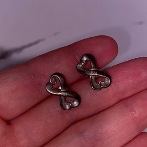 925 infinity earrings